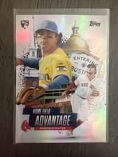 2025 Topps Chrome Update Chrome Homefield Advantage Marcelo Mayer #HA-47 card