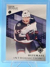 2024-25 Upper Deck Ultimate Collection Ultimate Introductions Gavin Brindley #UI-GB card