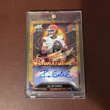 2025 Topps Cosmic Chrome Solar Flares Signatures Dillon Gabriel #SFS-DG card