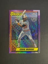 2025 Topps Update 1990 Topps Chrome Baseball Eddie Murray #U90C-6 card
