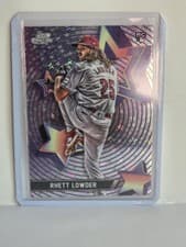 2025 Topps Cosmic Chrome StarFractor Rhett Lowder #SF-75 card