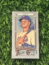 2025 Topps Allen & Ginter Mini Chrome Juan Soto #95 card