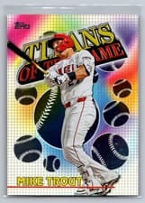 2026 Topps Titans of the Game Mike Trout #TOG-2 card
