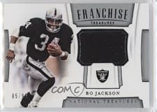 Bo Jackson 2018 National Treasures Franchise card