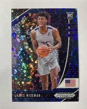 James Wiseman 2020 Panini Prizm Draft Picks card