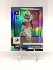 Jaylen Waddle 2021 Panini Donruss Optic card