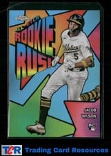 2025 Topps Chrome All-Etch Rookie Rush Jacob Wilson #CERR-6 card