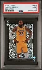 2025-26 Topps All Kings LeBron James #AK-3 card