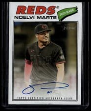 2026 Topps Heritage Real One Autographs Noelvi Marte #ROA-NM card