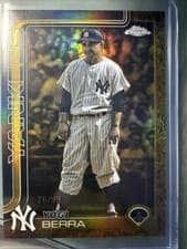 2025 Topps Gilded Collection Base Set Yogi Berra #136 card