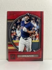 2025 Topps Museum Collection Base Set Jose Altuve #23 card