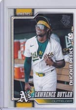 2026 Topps Dugout Peeks Lawrence Butler #324 card