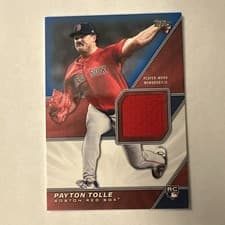 2026 Topps Major League Material Autographs Payton Tolle #MLM2-PT card