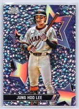 2025 Topps Cosmic Chrome StarFractor Jung Hoo Lee #SF-92 card