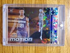 2024-25 Panini Photogenic Rookies In Motion Set Yves Missi #15 card