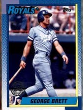 2025 Topps 1990 Topps Baseball (Series One) George Brett #T90-28 card