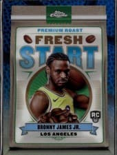2024-25 Topps Chrome Fresh Start Bronny James Jr. #FS-15 card