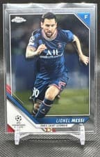 2021 Topps Chrome UEFA Champions League Lionel Messi #100