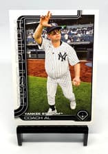 2025 Topps 2024 First Pitch Coach Al #FP-4 card