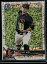 Jake Wong 2018 Bowman Draft card