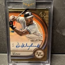 2025 Topps Five Star Five Star Autographs Dave Winfield #FSA-DWF card
