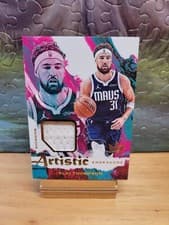2024-25 Panini Court Kings Artistic Endeavors Relics Klay Thompson #AE-KLP card