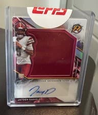 Jayden Daniels 2024 Topps Resurgence card