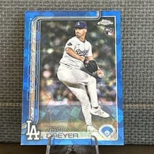 2025 Topps Chrome Update Sapphire Base Set Jack Dreyer #USC39 card