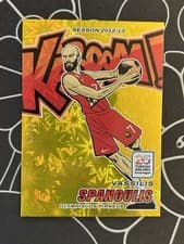 Vassilis Spanoulis 2024 Panini Crown Royale Euroleague card