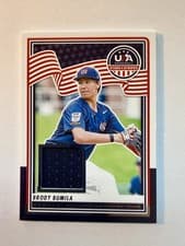 2025 Panini Stars & Stripes USA Materials Brody Bumila #USA-BB card