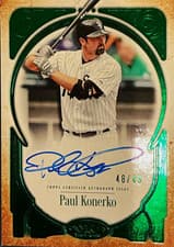 2026 Topps Tier One Prime Performers Autographs Paul Konerko #PPA-PK card