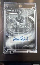 2025-26 Topps Midnight Stroke of Midnight Autographs Alex English #SM-AE card