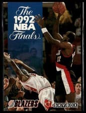 The 1992 NBA Finals 1992-93 SkyBox Base Set card