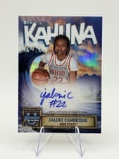 2024-25 Bowman University Chrome The Big Kahuna Autographs Jaloni Cambridge #BKA-JC card