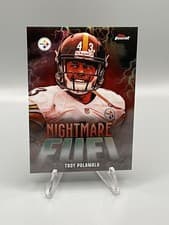 2025 Finest Nightmare Fuel Troy Polamalu #NF-14 card