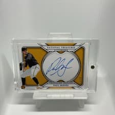 2025 Panini National Treasures Personalized Treasures Autographs Paul Skenes #3 card