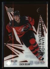2024-25 Upper Deck Ice World Junior Championship Zach Dean #WJC-11 card