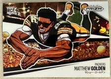 2025 Panini Prizm Manga - Horizontal Matthew Golden #15 card