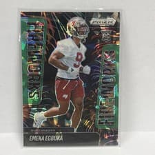 2025 Panini Prizm Fireworks Emeka Egbuka #2 card