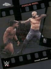 2026 Topps Chrome WWE Focus Reel Shawn Spears #FR-11 card