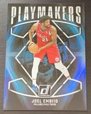 Joel Embiid 2024-25 Donruss PlayMakers card