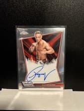 2026 Topps Chrome WWE Red Brand Autographs Ilja Dragunov #RBA-ILJ card