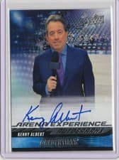 2024-25 Upper Deck Credentials Arena Experience Autographs Kenny Albert #AE-KA card