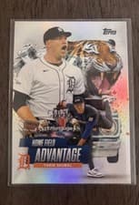 2025 Topps Chrome Update Chrome Homefield Advantage Tarik Skubal #HA-46 card
