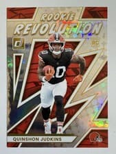 Quinshon Judkins 2025 Donruss Rookie Revolution card