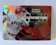 2022 Topps Chrome Update Generation Now Shohei Ohtani #GNC-5