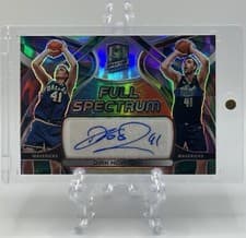 Dirk Nowitzki 2021 Panini Spectra Full Spectrum Signatures card