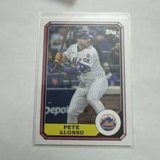 2025 Topps Archives 1987 Topps Boardwalk and Baseball Pete Alonso #87BB-10 card