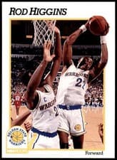 Rod Higgins 1991-92 Hoops Base Set card