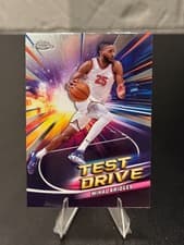 2024-25 Topps Chrome Test Drive Mikal Bridges #TD-3 card
